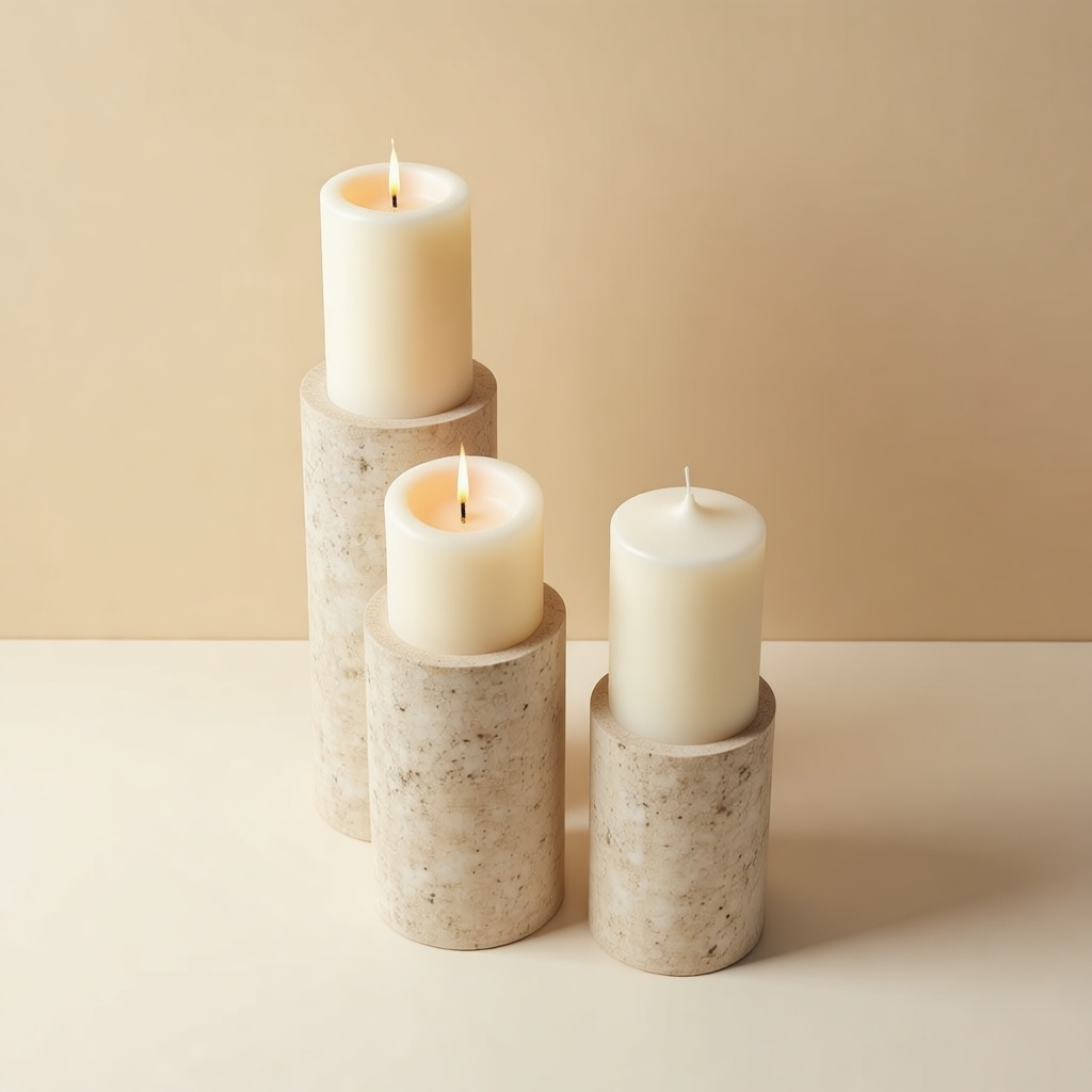 Colonna Candle Trio