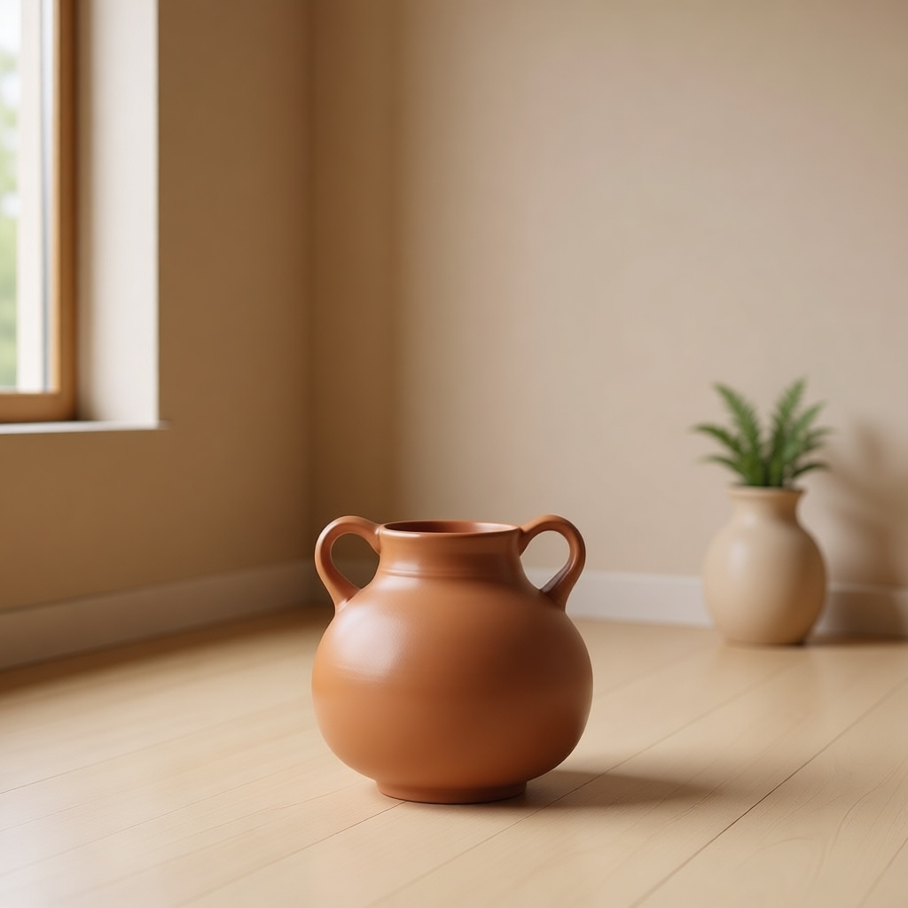 Anfora Handled Vase