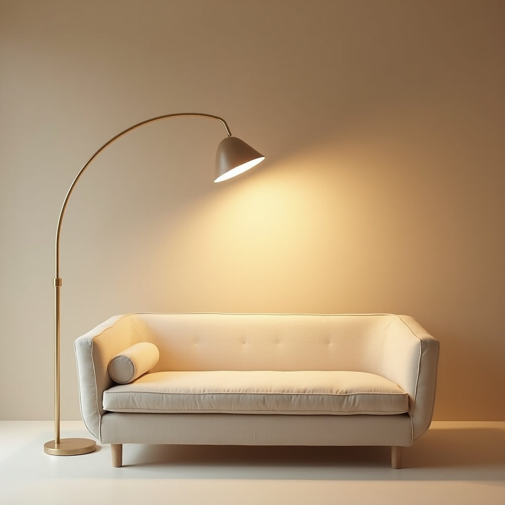 Arco Curved Floor Lamp