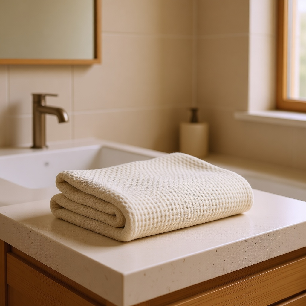 Lino Waffle Hand Towel
