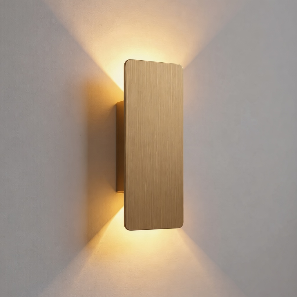 Lume Brass Wall Sconce