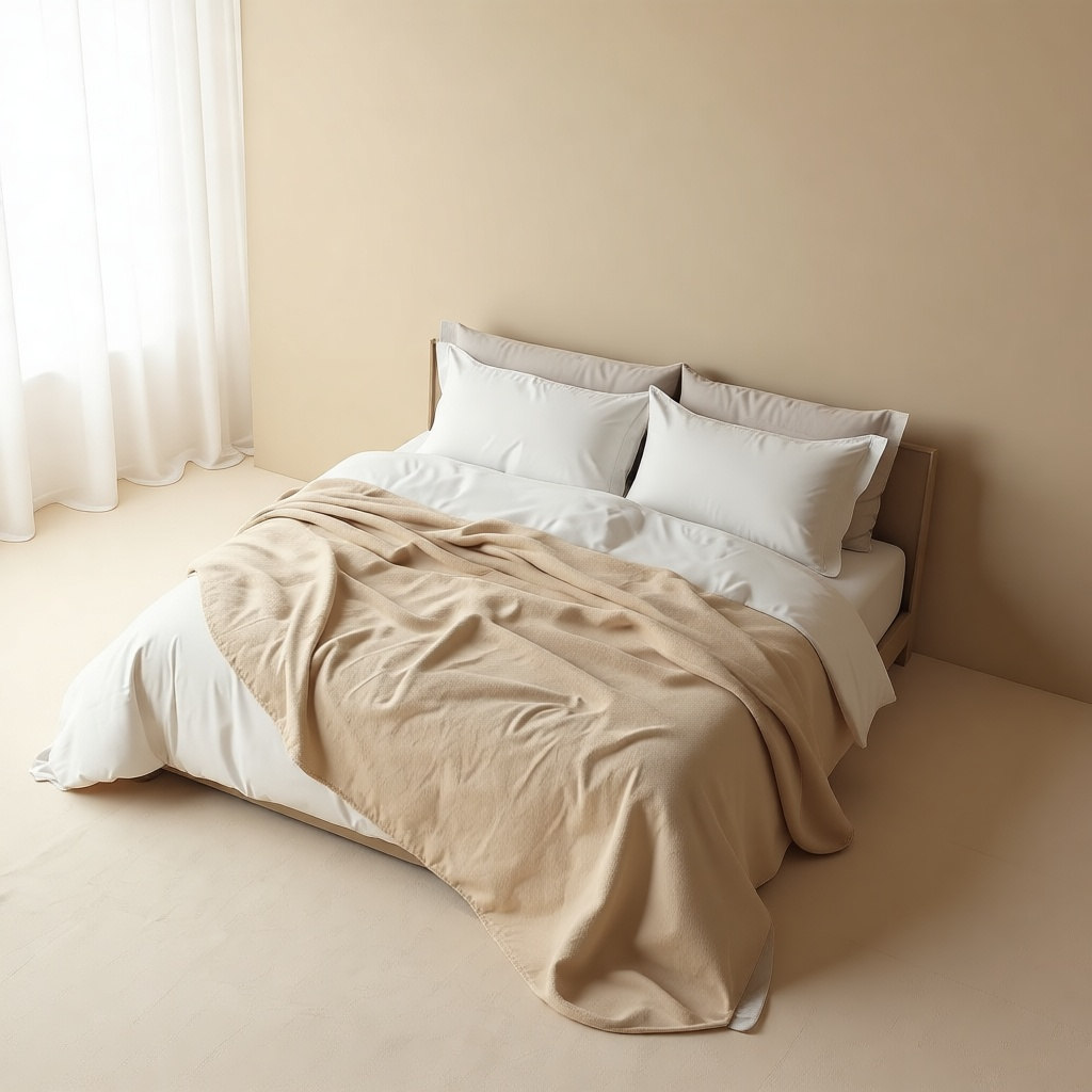 Quilted Cotton Throw