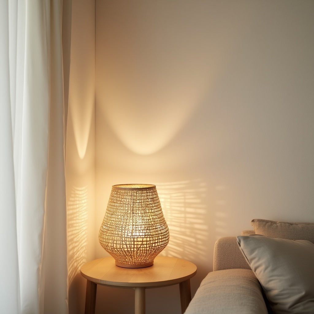 Cesto Rattan Lamp
