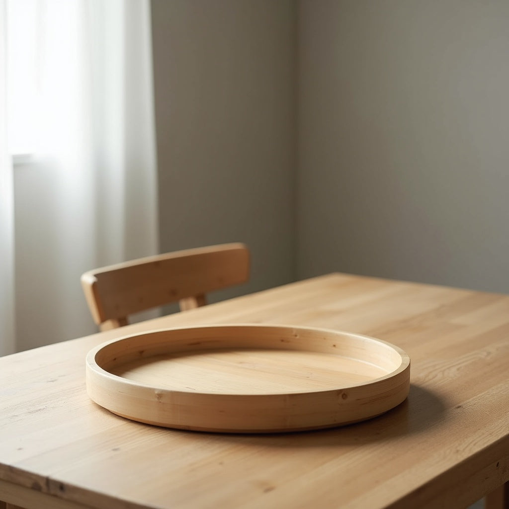 Tondo Bamboo Tray