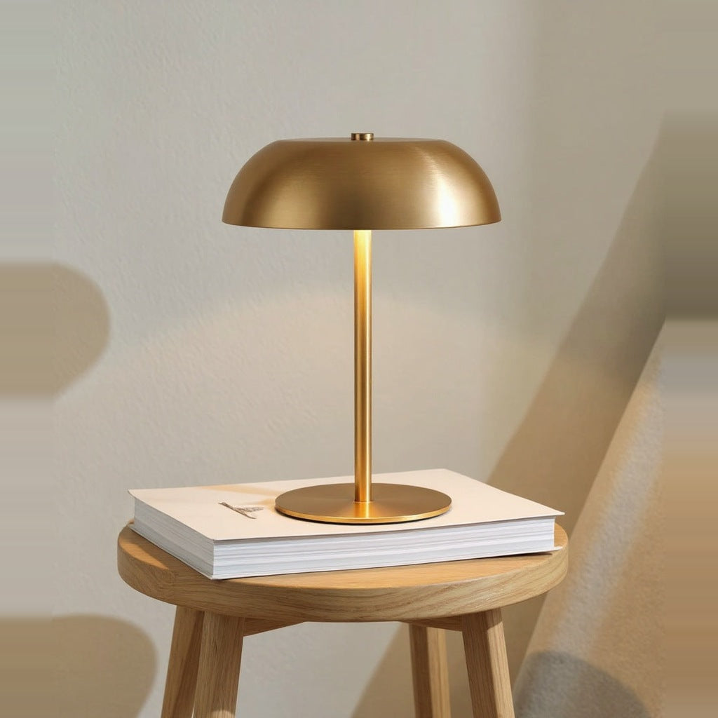 Touch-Dim Mushroom Lamp