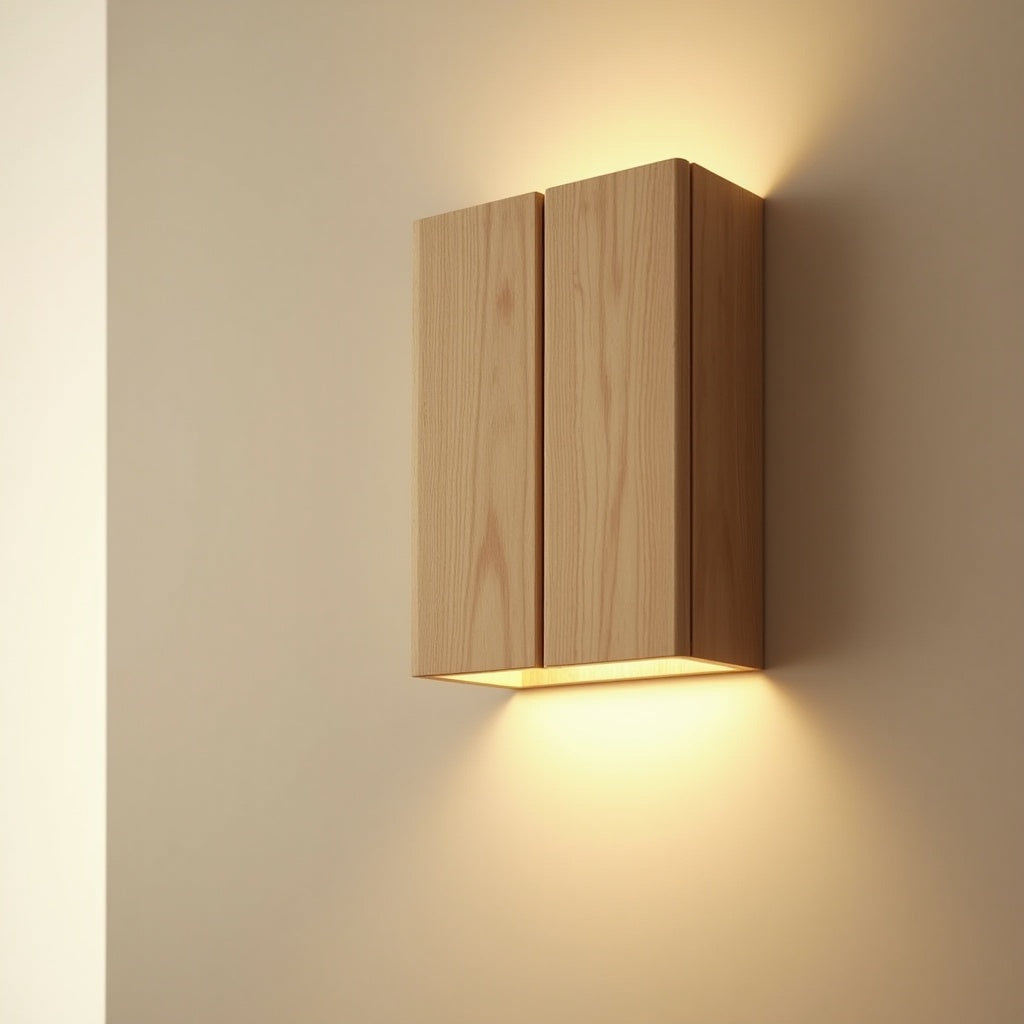 Legno Wood Wall Light