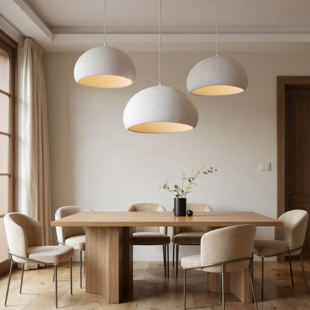 Wabi-Sabi White Ceiling Light