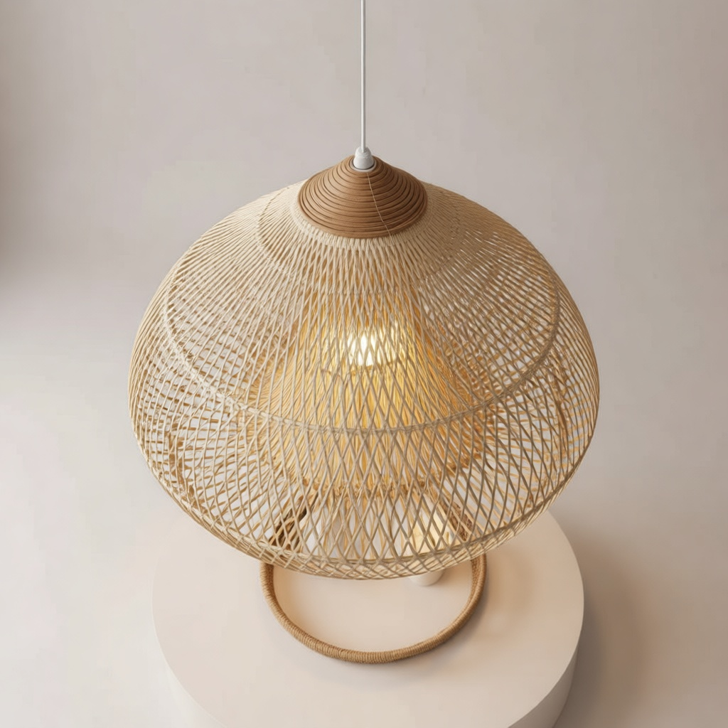 Artisan Rattan Island Pendant