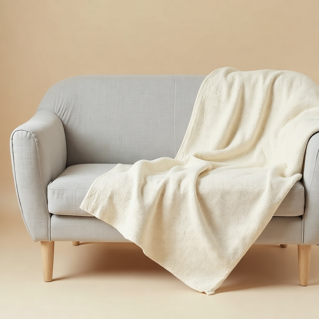 Waffle Cotton Throw