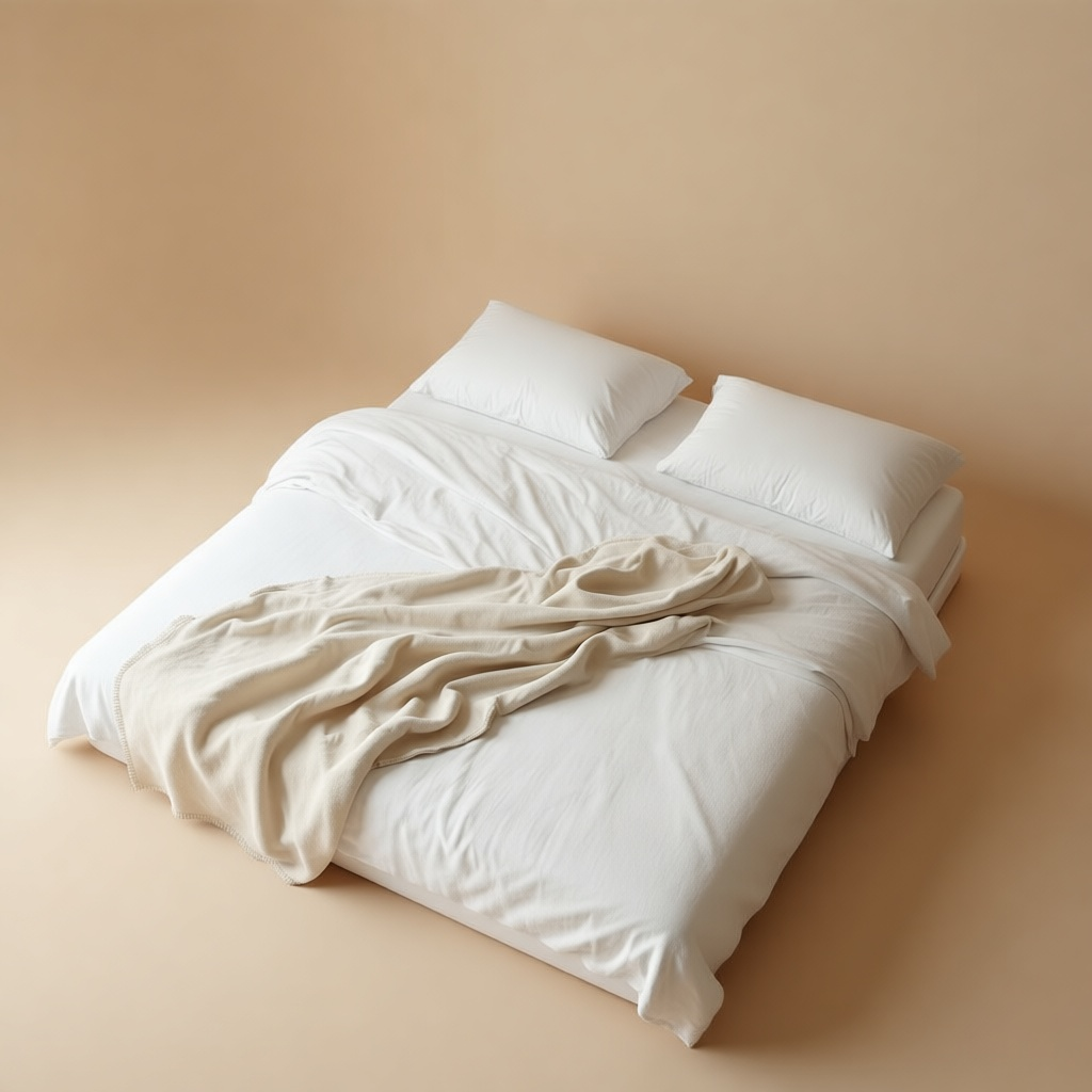Linen Bed Throw
