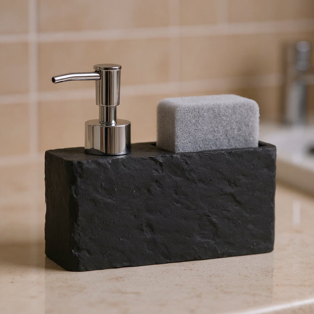 Ardesia Slate Dispenser Block — detail