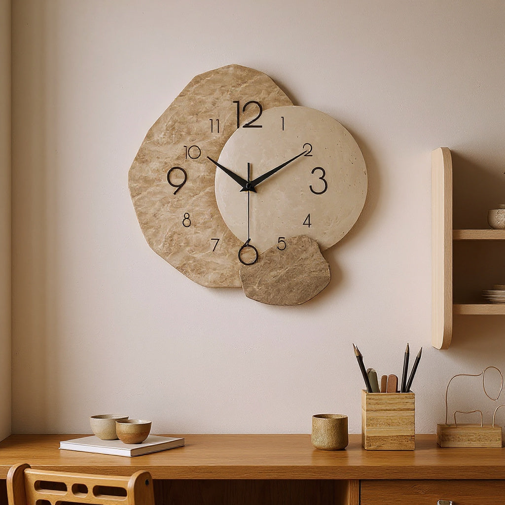 Ciottolo Wall Clock — in use at home