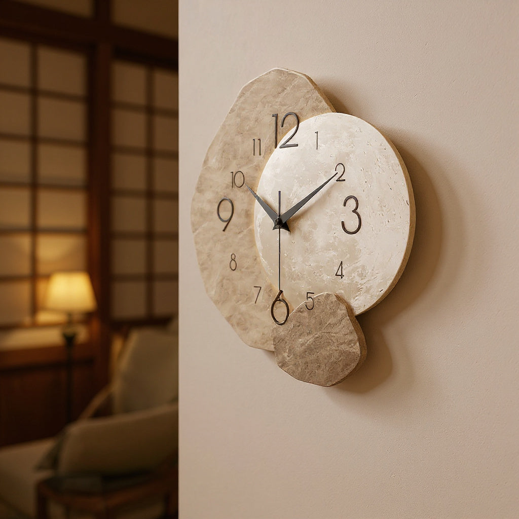 Ciottolo Wall Clock — material detail