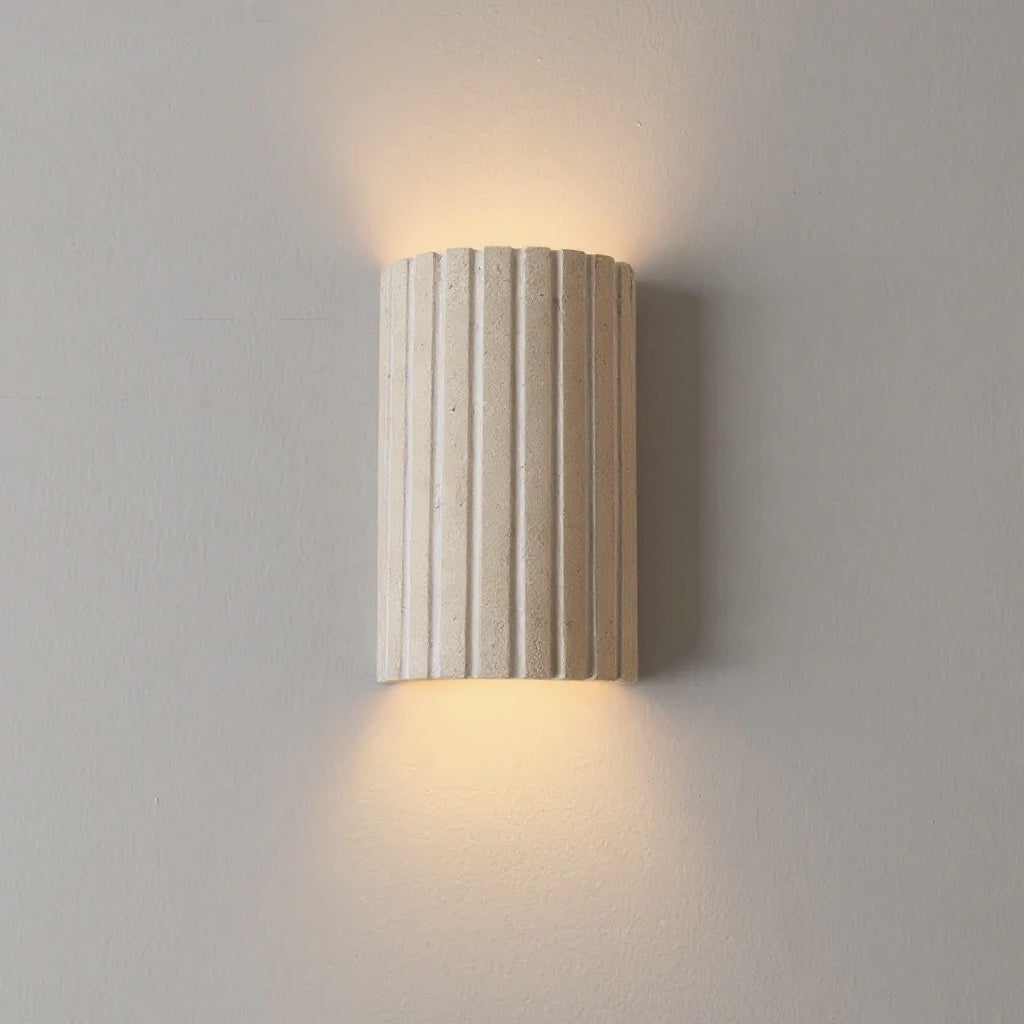 Colonna Fluted Sconce — studio shot