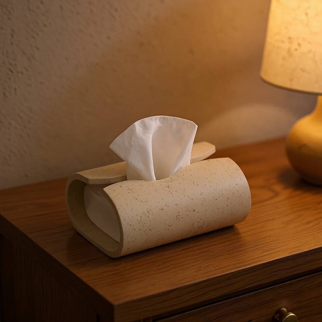 Curl Tissue Box — context