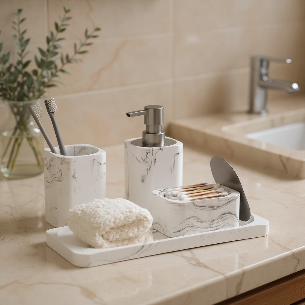 Marmo Trio Bathroom Set — context