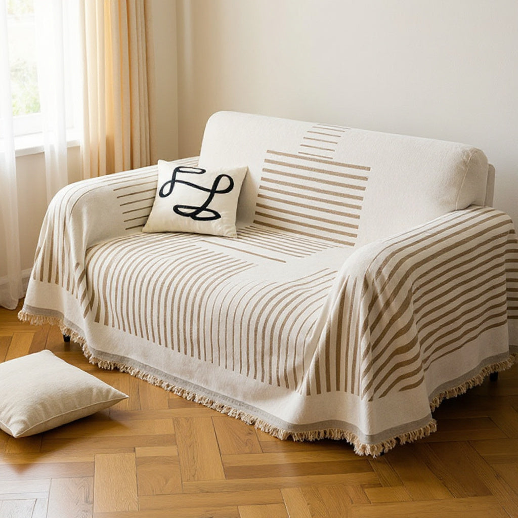 Neve Chenille Sofa Cover — context