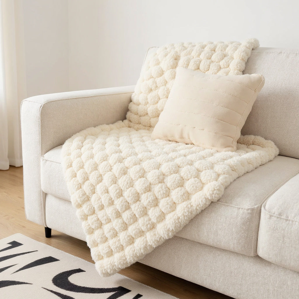 Nube Plush Sofa Cover — hero