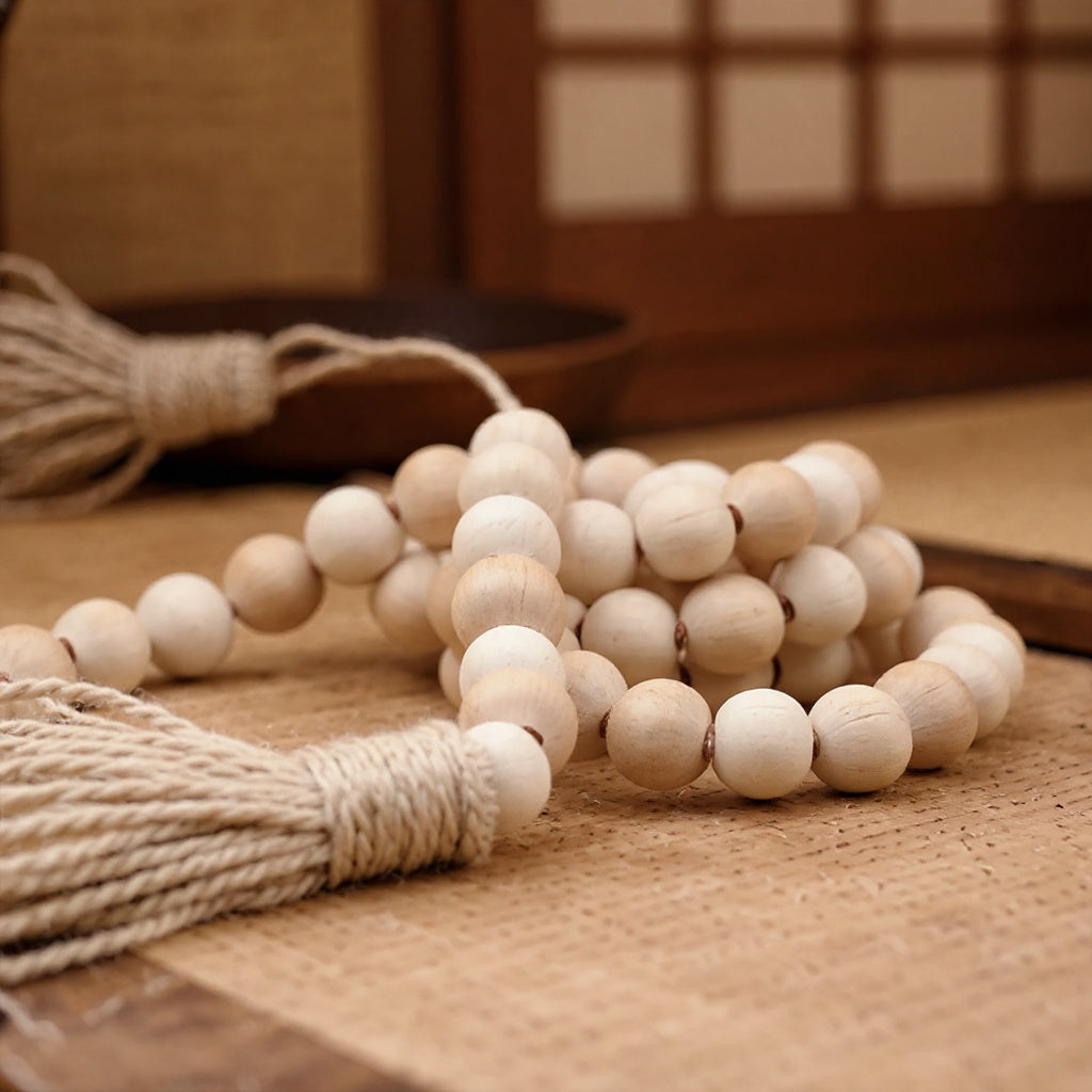 Perla Bead Garland — material detail