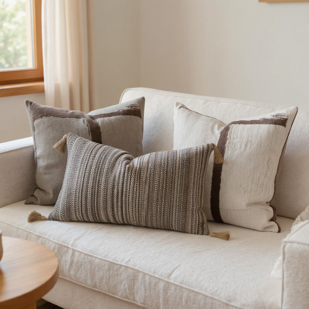 Sera Stripe Cushion Set — context