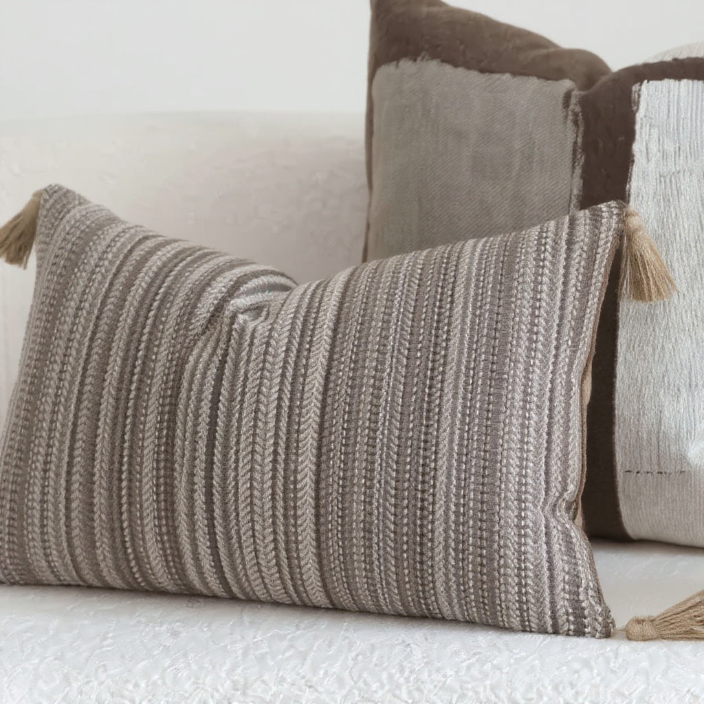 Sera Stripe Cushion Set — detail