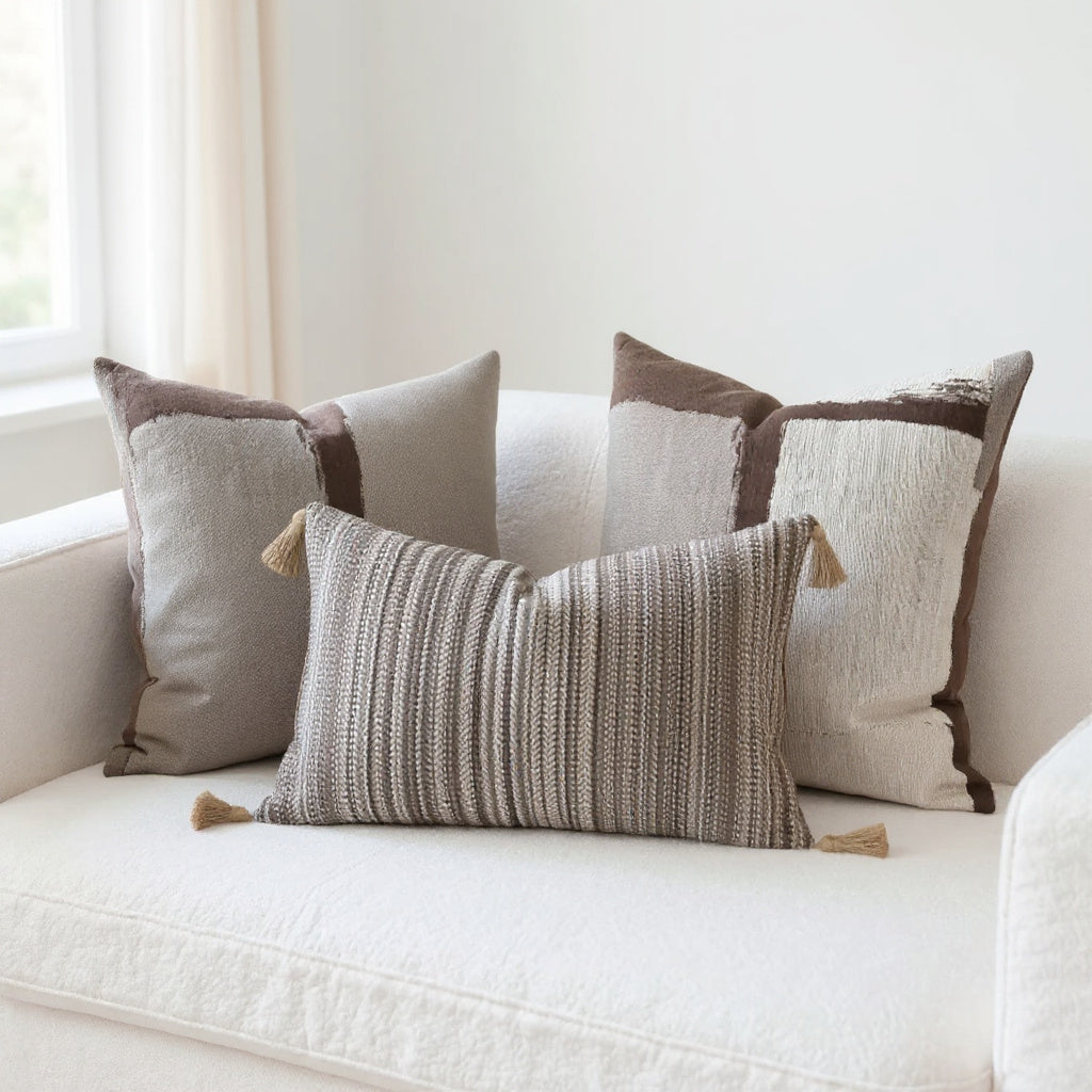 Sera Stripe Cushion Set — hero