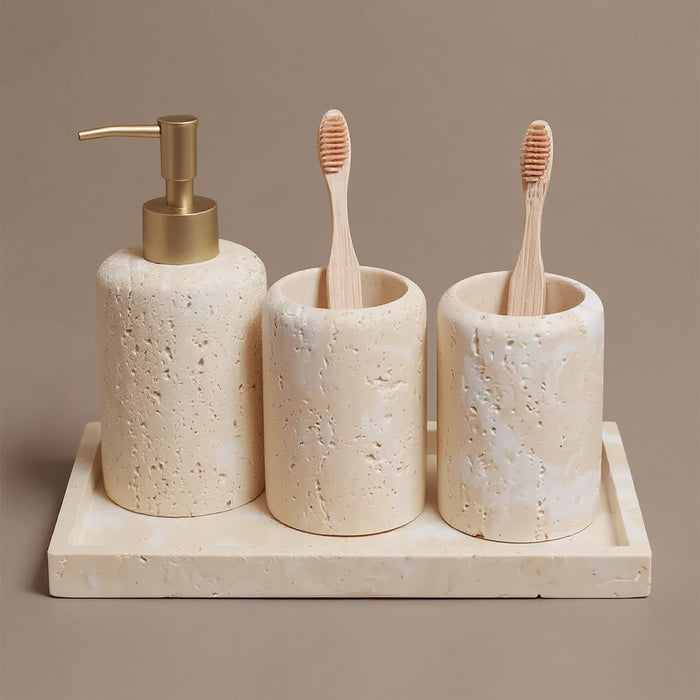 Terra Gold Bathroom Set — hero
