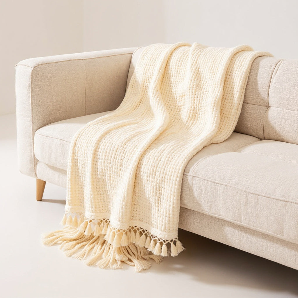 Trama Chenille Sofa Cover — hero
