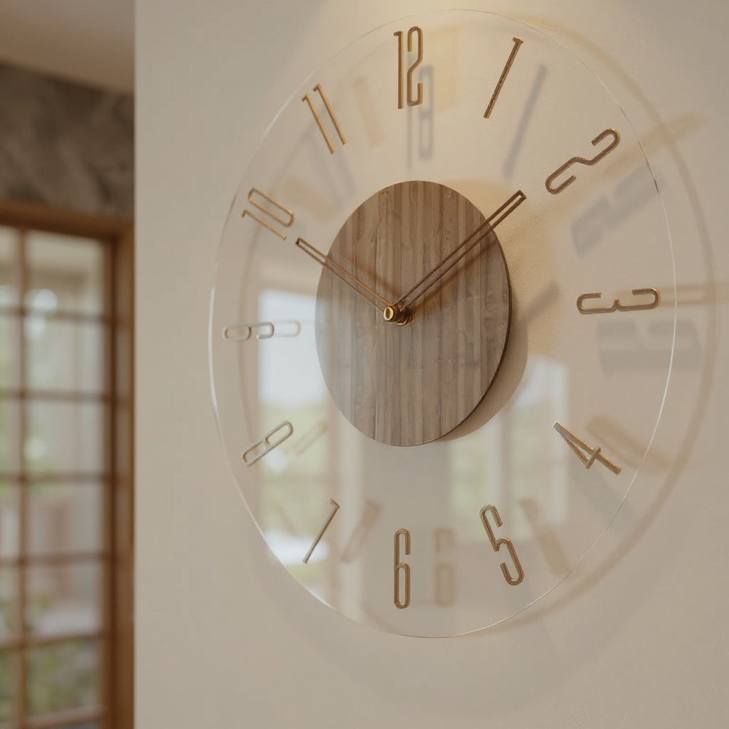 Vetro Wall Clock — material detail