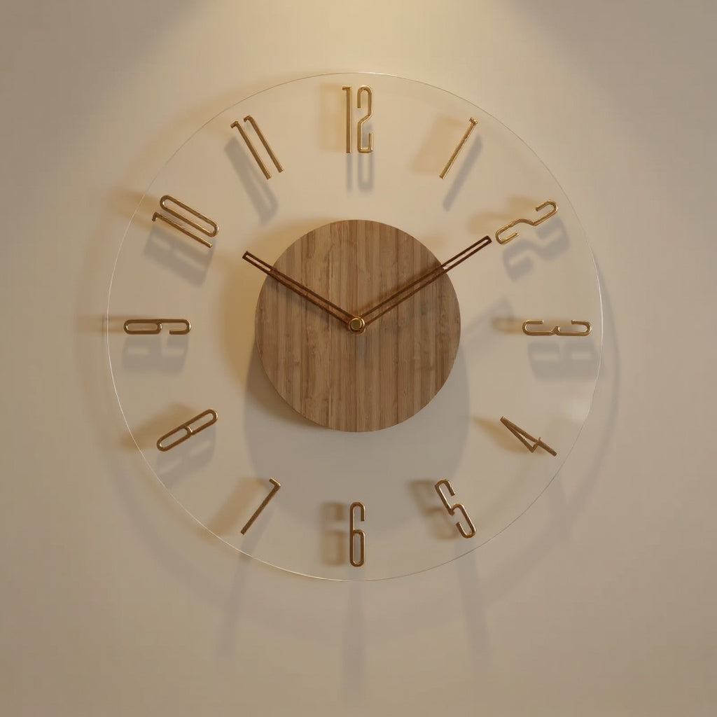 Vetro Wall Clock — studio shot
